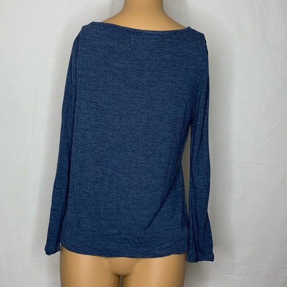 Madewell Anthem Boatneck Tee T Shirt Long Sleeve S - Picture 4 of 4